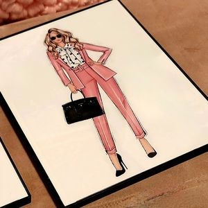 8 1/2"x11" Framed Wall Art